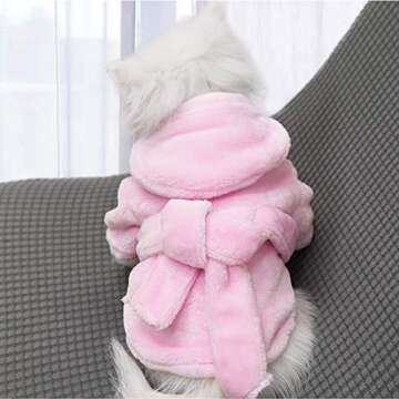 Mummumi Pet Bathrobe - Stylish and Absorbent for Pets
