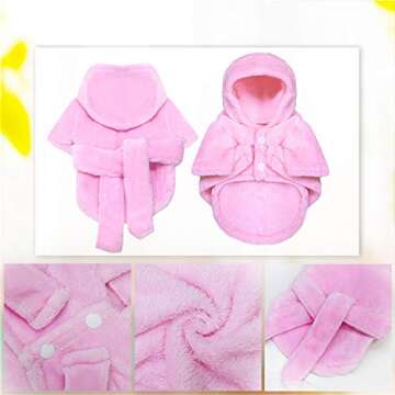 Mummumi Pet Bathrobe - Stylish and Absorbent for Pets