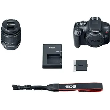 Canon EOS Rebel T7 34pc DSLR Camera Bundle
