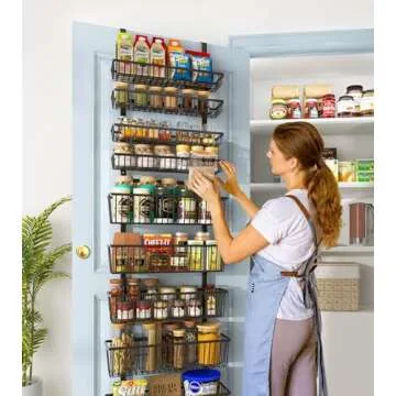 Mefirt Over The Door Pantry Organizer for Home Storage Solutions