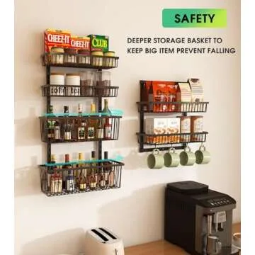 Mefirt Over The Door Pantry Organizer for Home Storage Solutions
