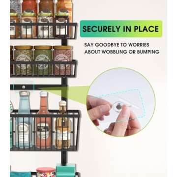 Mefirt Over The Door Pantry Organizer for Home Storage Solutions