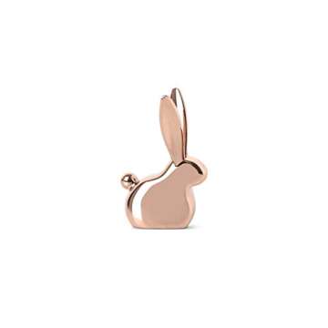 Charming Umbra Anigram Bunny Ring Holder in Copper