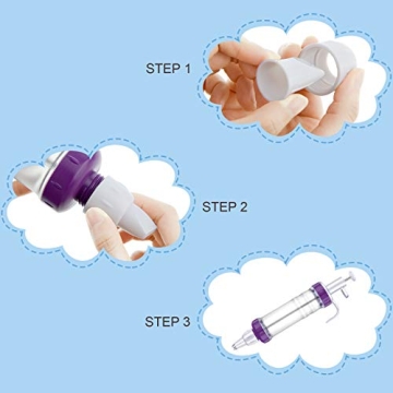 Creative Dessert Decorating Syringe Set with Icing Nozzles
