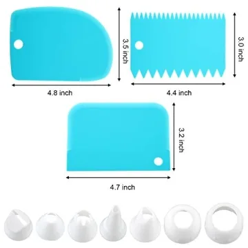 Creative Dessert Decorating Syringe Set with Icing Nozzles