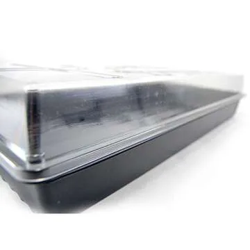 Pack of 10 Clear Plastic Humidity Domes for Seed Germination