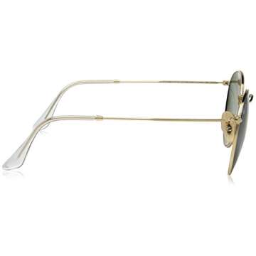 Ray-Ban RB3447 Metal Round Sunglasses