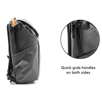 Peak Design Everyday Backpack V2 30L, Camera Bag, Laptop Backpack with Tablet Sleeves (BEDB-30-XX-2) (Charcoal)