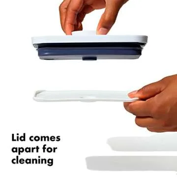 OXO Good Grips Pet POP – 1.1 Qt/1 L | Ideal for up to 1lb of treats | Airtight Dog and Cat Food Storage Container | BPA Free