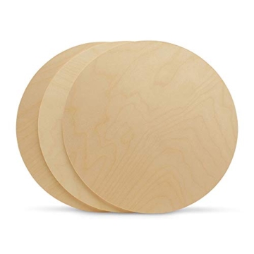 Premium 22 Inch Wood Circles for Crafts by Woodpeckers