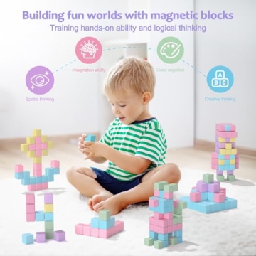 Magnetic Building Blocks for Kids 3-6 STEM Learning Toys