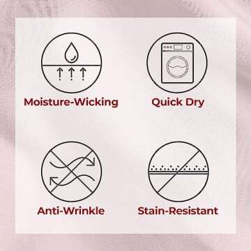 Mellanni Queen Sheets Set - 4 PC Iconic Collection Bedding - Hotel Luxury, Extra Soft, Cooling Bed Sheets - Wrinkle, Fade, Stain Resistant (Queen, Blush Pink)