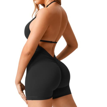 YEOREO Sexy Tummy Control Jumpsuit for Women