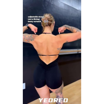 YEOREO Sexy Tummy Control Jumpsuit for Women