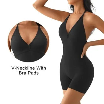 YEOREO Sexy Tummy Control Jumpsuit for Women
