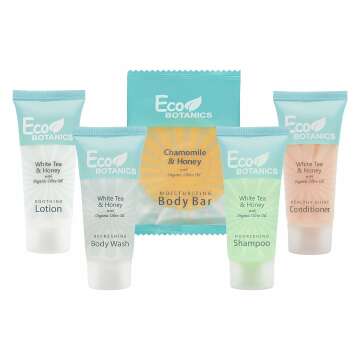 Eco Botanics Hotel Soaps & Toiletries Bulk Set – 300 Pieces!