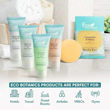 Eco Botanics Hotel Soaps & Toiletries Bulk Set