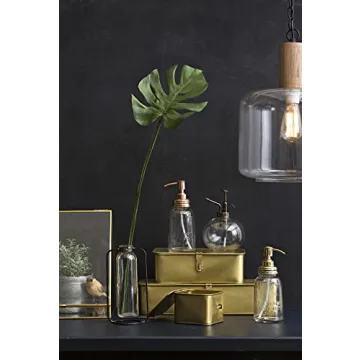 Gold-Finish Decorative Metal Boxes - Set of 3 Sizes