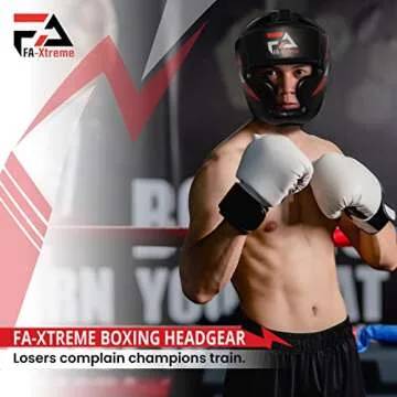 FA-Xtreme Boxing Headgear - Premium Protection for Combat Sports