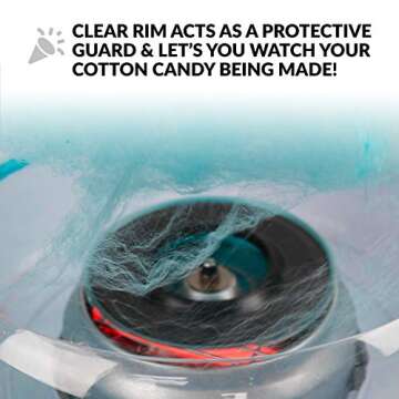 Nostalgia Cotton Candy Machine – Fun for Kids & Families