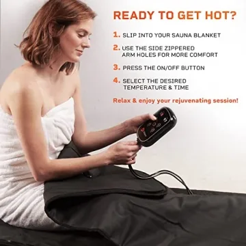 LifePro Rejuvawrap X Infrared Sauna Blanket for Home Relaxation