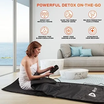 LifePro Rejuvawrap X Infrared Sauna Blanket for Home Relaxation