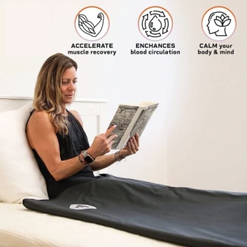 LifePro Rejuvawrap X Infrared Sauna Blanket for Home Relaxation