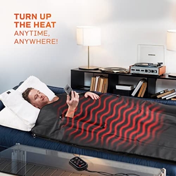 LifePro Rejuvawrap X Infrared Sauna Blanket for Home Relaxation