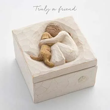 Willow Tree Truly a Friend Keepsake Box for Treasures