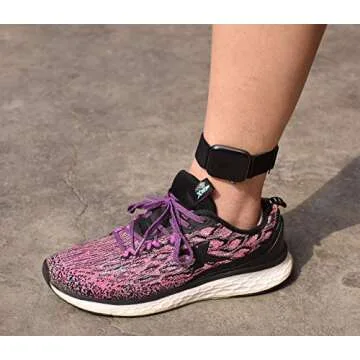 Adjustable Elastic Armband or Ankle Band for Compatible with Apple Watch Series 9 8 7 41mm, Apple Watch Series 6 SE 5 4 40mm and Apple Watch Series 3 2 1 38mm, Stretchy Band for Men and Women (Black,