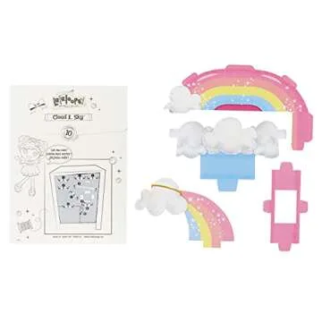 Lalaloopsy - Cloud E. Sky & Pet Poodle, 13" Angel Doll with White Hair, Halo, Wings, Pink Outfit & Accessories, Reusable House Playset- Gifts for Kids, Toys for Girls Ages 3 4 5+ to 103 Years