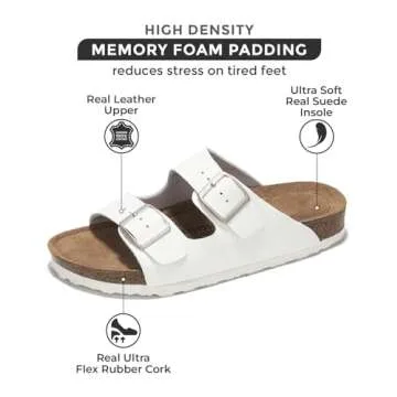 Comfortable Genuine Leather Sandals for Women
