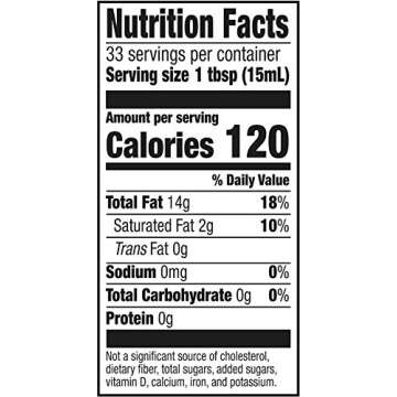 Amazon Fresh, Mediterranean Extra Virgin Olive Oil, 16.9 Fl Oz