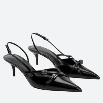 Elegant Yishaweiqi Slingback Kitten Heels for Women