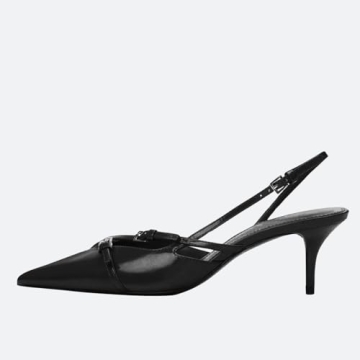 Elegant Yishaweiqi Slingback Kitten Heels for Women