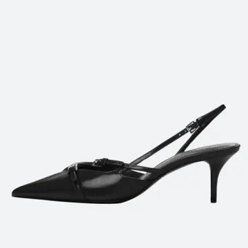 Elegant Yishaweiqi Slingback Kitten Heels for Women