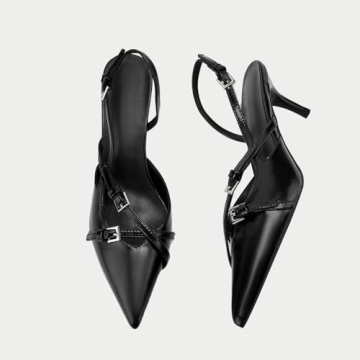 Elegant Yishaweiqi Slingback Kitten Heels for Women