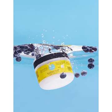 Curls Blueberry Bliss Twist-N-Shout Cream - 8 oz, for the Perfect Twist Outs and Braid Outs, for All Natural Types, Adds Sheen, Moisture, and Definition to Hair