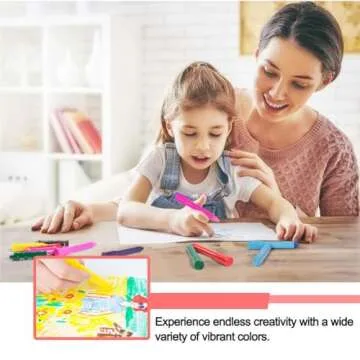 MayMoi Tempera Paint Sticks, Washable Paint Sticks for Kids, Quick Drying & No Mess, Non-Toxic, Best Art Birthday Gifts for Kids (24 Colors)