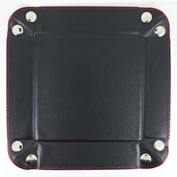 Paladin Dice Rolling Tray for DND - Compact & Stylish