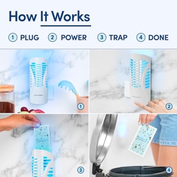 Shieldeck Flying Insect Trap - Non-Toxic Indoor Bug Killer