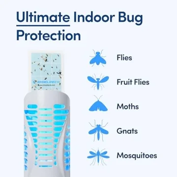 Shieldeck Flying Insect Trap - Non-Toxic Indoor Bug Killer