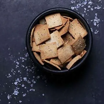 Buy Delicious HU KITCHEN Sea Salt Crackers - Healthy Snack