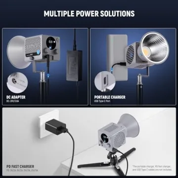 NEEWER HS60B Mini LED Video Light with App Control and RGB Effects