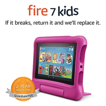 Fire 7 Kids Tablet - Durable 7" Display for Ages 3-7
