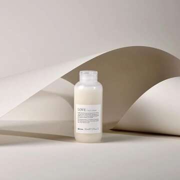 Davines LOVE Curl Cream, Weightless Curl Defining Leave-On Serum For Curly And Wavy Hair, Residue-Free Softness and Shine, 5.07 Fl Oz