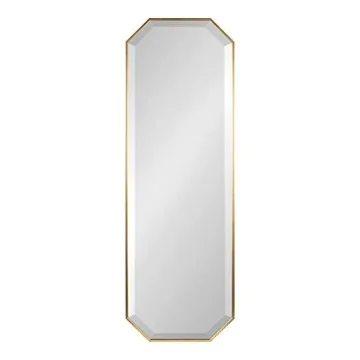 Kate and Laurel Rhodes Octagon Wall Mirror for Modern Homes