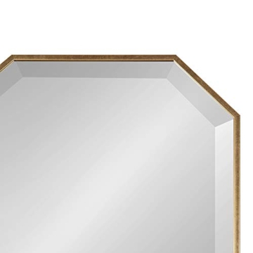 Kate and Laurel Rhodes Octagon Wall Mirror for Modern Homes