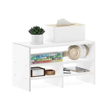 Furinno Hermite Desk Organizer - Stylish and Compact Shelf