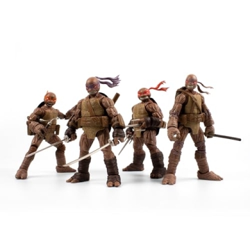 The Loyal Subjects TMNT Heroes 4-Pack - Zombie Turtles Action Figures